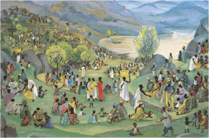 John 6+crowd+feeding