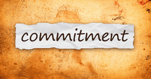 Commitment | friarmusings
